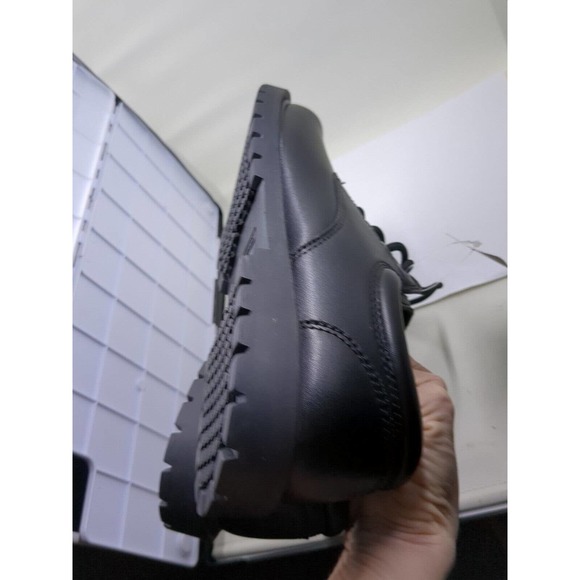 Tredsafe Black Oxford Gary Slip Resistant Anti-fatigue Shoes Men's Size 7 NWT - Picture 4 of 8
